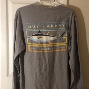 Guy Harvey Grey long sleeve shirt